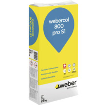 Mortier colle flexible Weber Webercol 800 Pro S1 25 kilogrammes