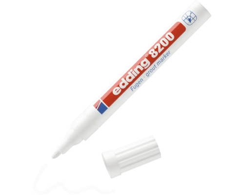 Marqueur pour joints Edding 8200 pour la retouche des joints de carrelage