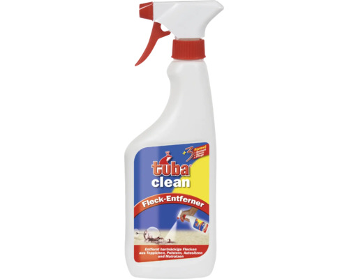 Détachant Tuba clean en spray pour le nettoyage des tapis et tissus d ameublement