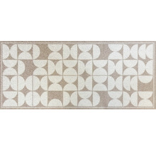 Wandfliese mit geometrischem Halbkreis Muster für den Innenbereich