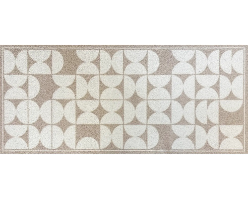 Wandfliese mit geometrischem Halbkreis Muster für den Innenbereich