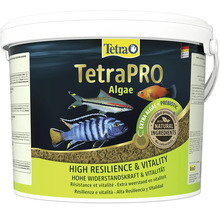 Nourriture pour poissons TetraPRO Algae aliment principal premium avec algues et prébiotiques en seau