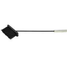 Brosse de cheminée avec poils, manche et poignée pour nettoyer les cheminées et les poêles