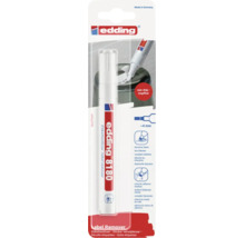 Stylo dissolvant pour étiquettes edding 8180 pour éliminer facilement les étiquettes et les résidus de colle.