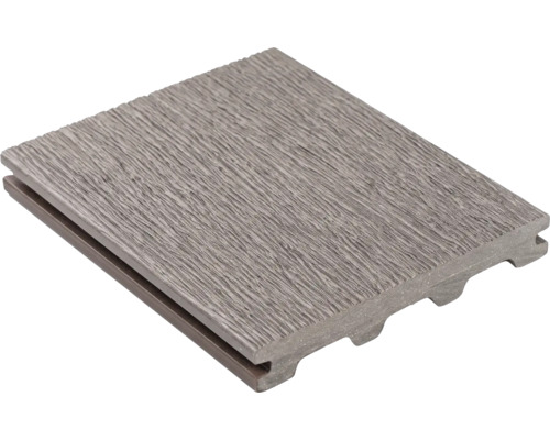 Lame de terrasse en composite avec aspect bois pour extérieur