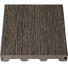 Lame de terrasse en composite avec surface structurée effet bois pour extérieur