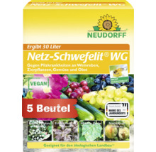 Neudorff Netz Schwefelit WG contre les maladies fongiques pour vignes, légumes, fruits et plantes ornementales, paquet de 5 sachets, 30 litres.