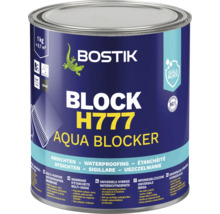 Pâte d'étanchéité Bostik Block H777 Aqua Blocker, pot de 1 kilogramme pour l'étanchéité universelle des toits, murs et pièces humides.