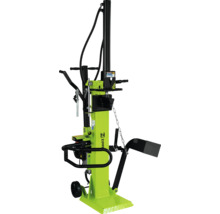 Fendeuse à bois Zipper pour le traitement du bois de chauffage avec système hydraulique et commande de sécurité.