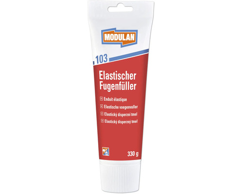 Enduit élastique Modulan 103 en tube de 330 grammes pour usage intérieur
