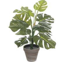 Plante artificielle Mica faux philodendron en pot