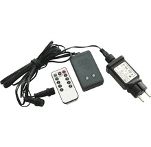 Lichterkette mit Fernbedienung, Steuerungseinheit und Netzstecker