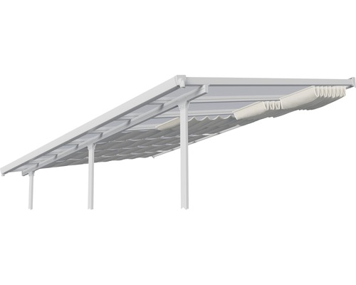 Kit d'ombrage PALRAM pour toutes les toitures pour terrasses de 5,46 m