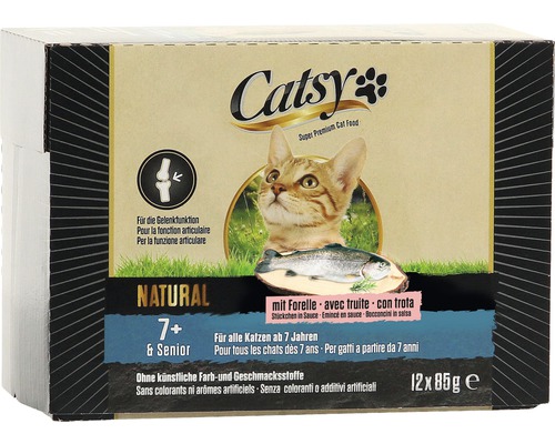 Catsy 7+ Forelle 12x85 g