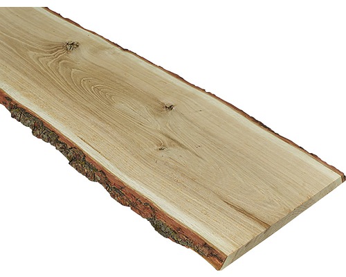 Planche en bois massif de chêne brut 2000x280-350x20 mm