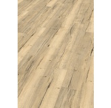 Verlegter Laminatboden in Holzoptik