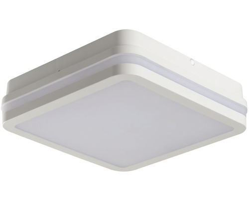 Plafonnier LED Beno 18W 1555lm blanc 22 x 22 cm IP54