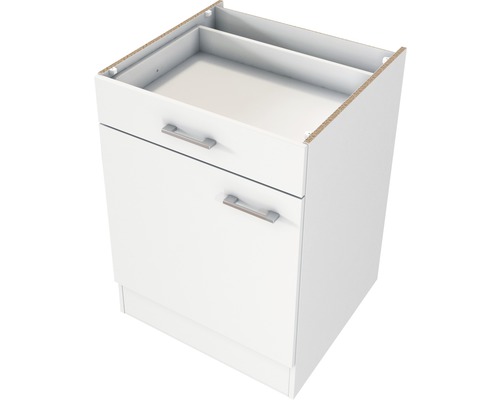 Meuble bas de cuisine avec deux tiroirs