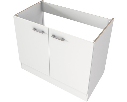 Meuble sous-lavabo avec deux portes