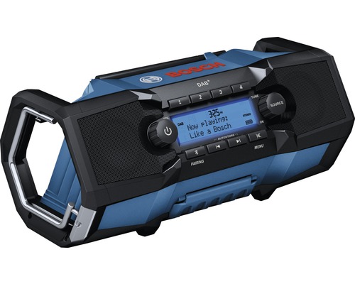 Radio de chantier sans fil Bosch GPB 18V-2 SB DAB+, sans batterie ni chargeur