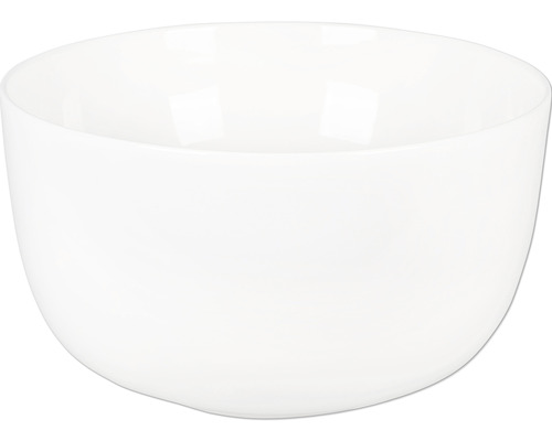 Lavabo à poser Differnz Tulip 40 x 40 cm blanc brillant émaillé 38.010.20 Bol blanc