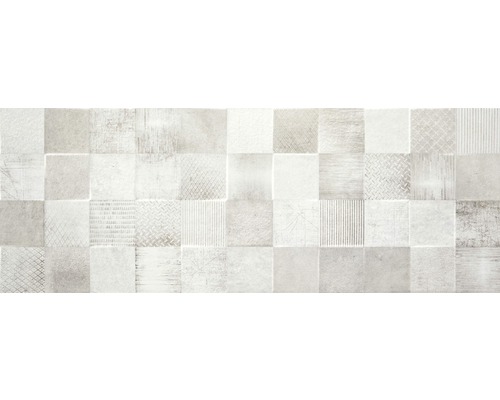 Carrelage mural en grès Jasper CR Light 33.3x90 cm rectifié Motif de carreaux avec différentes textures
