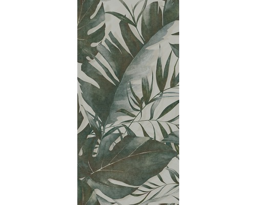 Papier peint à motif de feuilles