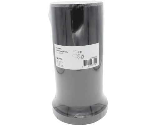 Wand-WC Anschlussgarnitur, 170 x 250 Millimeter, verpackt