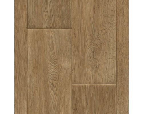 PVC-Boden Forest Holzdielenoptik eiche Dielen 20x150 cm 400 cm breit (Meterware) Helles Laminat mit Holzstruktur