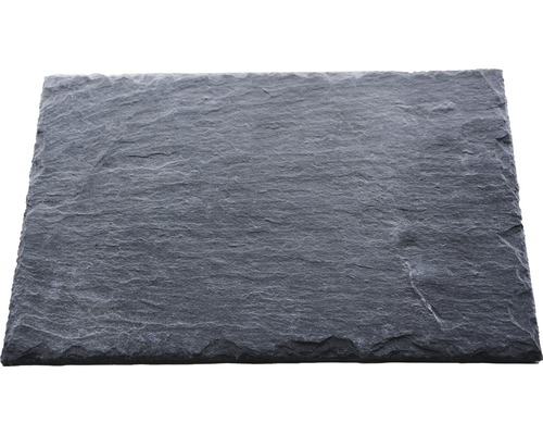 Dalle d'ardoise naturelle PRECIT anthracite 40x20x0,7 cm