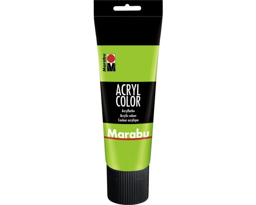 Marabu Acrylfarbe Acryl Color blattgrün 282 225 ml Tube Acrylfarbe