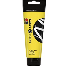 Marabu Acrylfarbe Artist Acryl primärgelb 919 120 ml