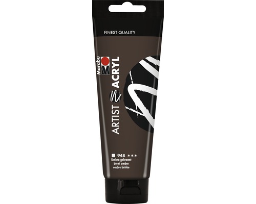 Marabu Artist Acryl, umbra gebrannt 948, 120 ml