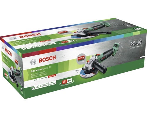 Meuleuse d'angle sans fil Bosch AdvancedGrind 18 V-80 (livré dans un carton  sans batterie , 18 V , pour meuler, ébarber, tronçonner, brosser et poncer