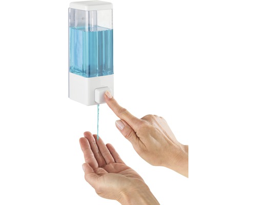 Distributeur de savon mural à commande manuelle