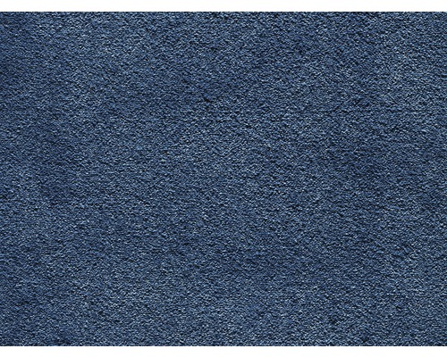 Moquette Shaggy Venezia denim FB72 largeur 400 cm (au mètre) Gros plan d''une surface texturée