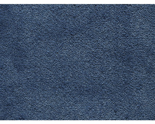 Moquette velours Saxony Venezia denim largeur 400 cm (marchandise au mètre)