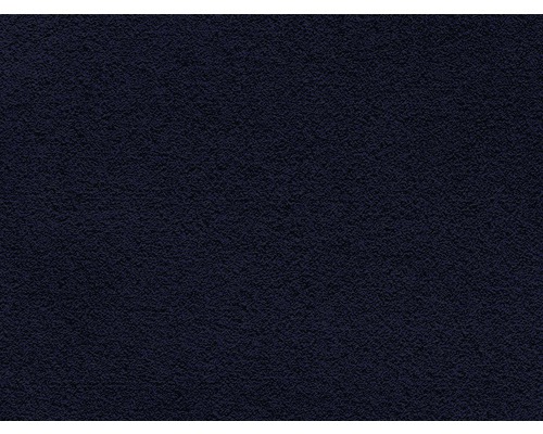 Moquette velours Saxony Venezia bleu foncé largeur 400 cm (marchandise au mètre)