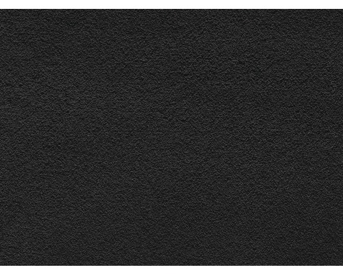 Moquette velours Saxony Venezia noir largeur 400 cm (au mètre)