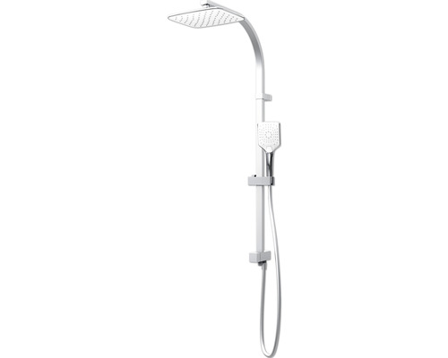 Colonne de douche SCHULTE Square DuschMaster Rain II D96364 02 White Style avec inverseur