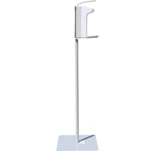 Station d’hygiène support pour désinfectant Light 130 cm avec distributeur de désinfectant 1 l-thumb-5