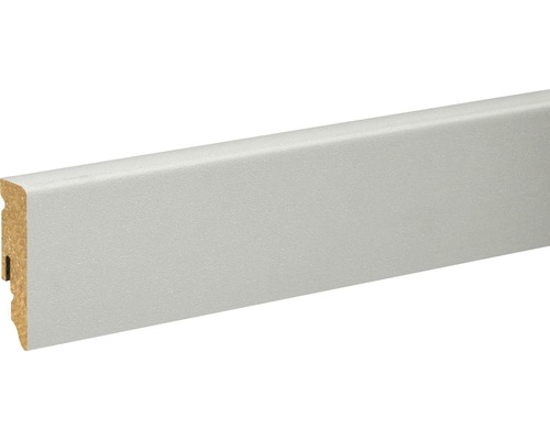 Plinthe gris fenêtre plaxée FU062L 15x58x2400 mm Plinthe en bois