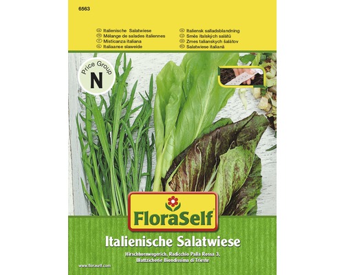 Salades italiennes FloraSelf semences non hybrides ruban de graines 5m