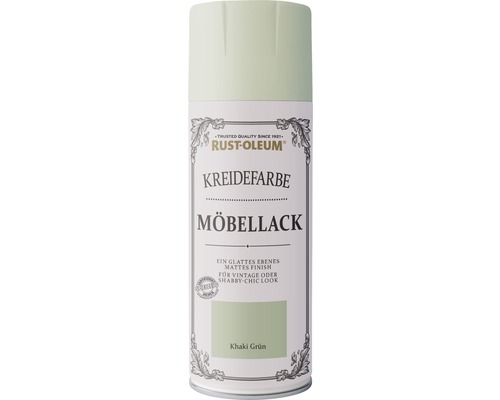 Rust-Oleum® Sprühkreide Möbellack Khaki grün 400 ml Kreidefarbe Möbellack Khaki Grün in der Sprühdose