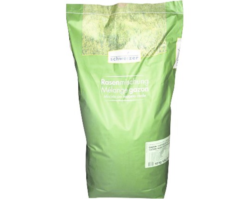 Eric Schweizer Semences de gazon Uni Lawn Royal 10 kg Mélange de gazon Schweizer en sac de 10 kilogrammes