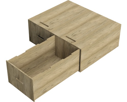 Cube d''étagère avec tiroir