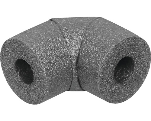 PE-Bogen angeschlitzt 13x22 mm 50% EnEV Isolierbogen für Rohre