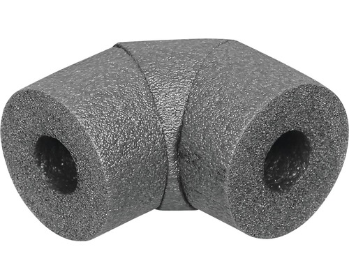 PE-Bogen angeschlitzt 20x28 mm Rohrisolierung Winkelstück