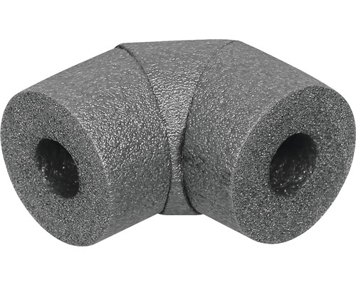 PE-Bogen angeschlitzt 20x48 mm Rohrisolierung Winkelstück