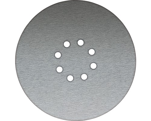 Disque abrasif avec huit trous